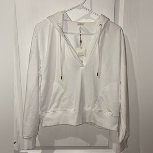 NWT CALIA by Carrie Underwood White V-Neck Hoodie
